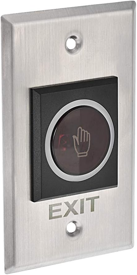 Pulsante Uscita Senza Contatto IR - Interruttore Sensore 12V 3A Con LED Per Controllo Accessi