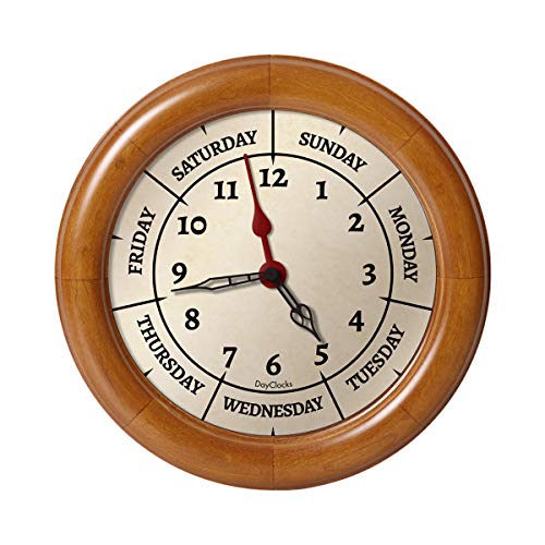 DayClocks SCO Small Contemporary Oak