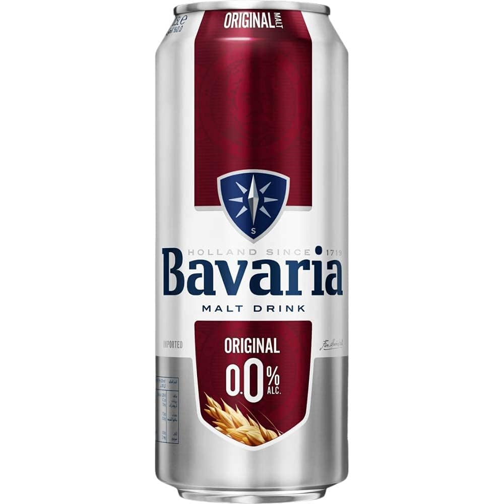 Bavaria Original Malt Drink Non Alcoholic Beer, 500ml Pack Of 12