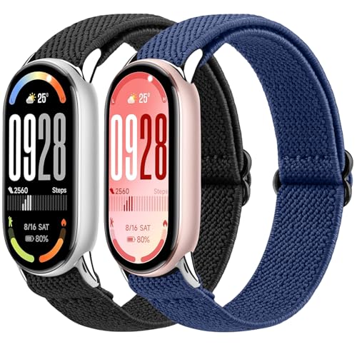 [Amzpas] �y2������z�e���i�C���� �o���h �R���p�`�u�� Xiaomi Mi Band 10/9/Mi Band 8 �o���h �_�炩�� �i�C���� �����x���g ���߉\