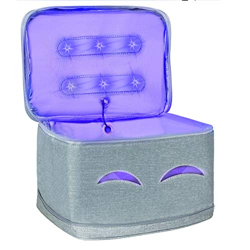 Bolsa esterilizadora UV, Monojoy portátil de viaje, bolsa desinfectante de 99%, tasa de desinfección de luz UV, caja esterilizadora para teléfono celular, biberón, juguetes, herramienta de maquillaje