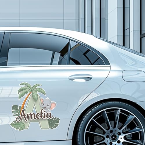 Vinilo Decorativo Infantil con Animales del Bosque Personalizado miniatura 2