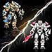 MrBeast Lab Platinum Series 6” Tiger Battle Titan Collector Figure, Extreme Detailing, Premium Packaging, 35 Points of Articulation, Will You Discover A Legendary Golden Tiger? - Styles May Vary