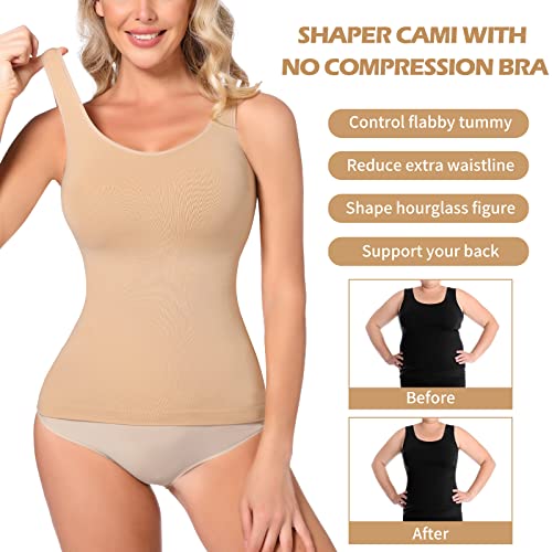 Recopilación de Camisetas moldeadoras para Mujer Top 5. 14 Camisetas moldeadoras para Mujer marca Joyshaper (2)