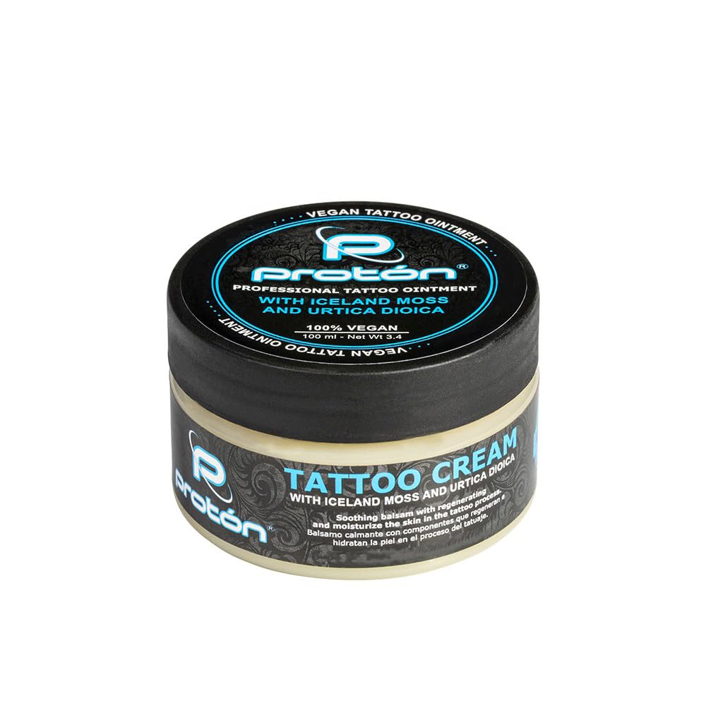 Proton Tattoo Cream - Made by Nature - 100ml / 3.4 Oz. Butter para tatuajes, crema para el proceso.