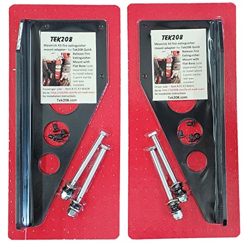 TEK208 Can Am Maverick X3 Fire Extinguisher Mount, (Passenger Side)