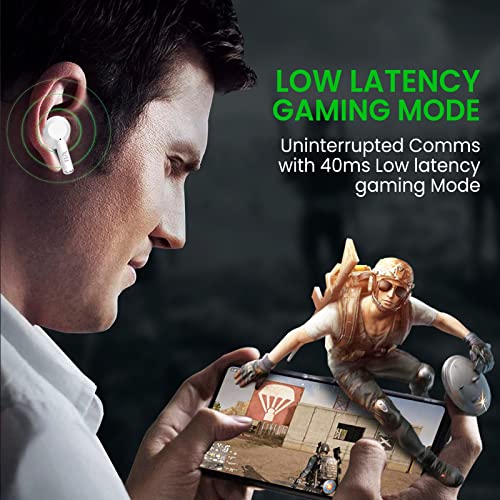 Image of FLiX(Beetel Nitro Buds T20 in-Ear TWS,BT v5.3,Quad Mic & Environmental Noise Cancellation,13MM Super Bass Drivers,40MS Low Latency Gaming,Upto 22Hrs Playtime,IPX3,Voice Assist(White)