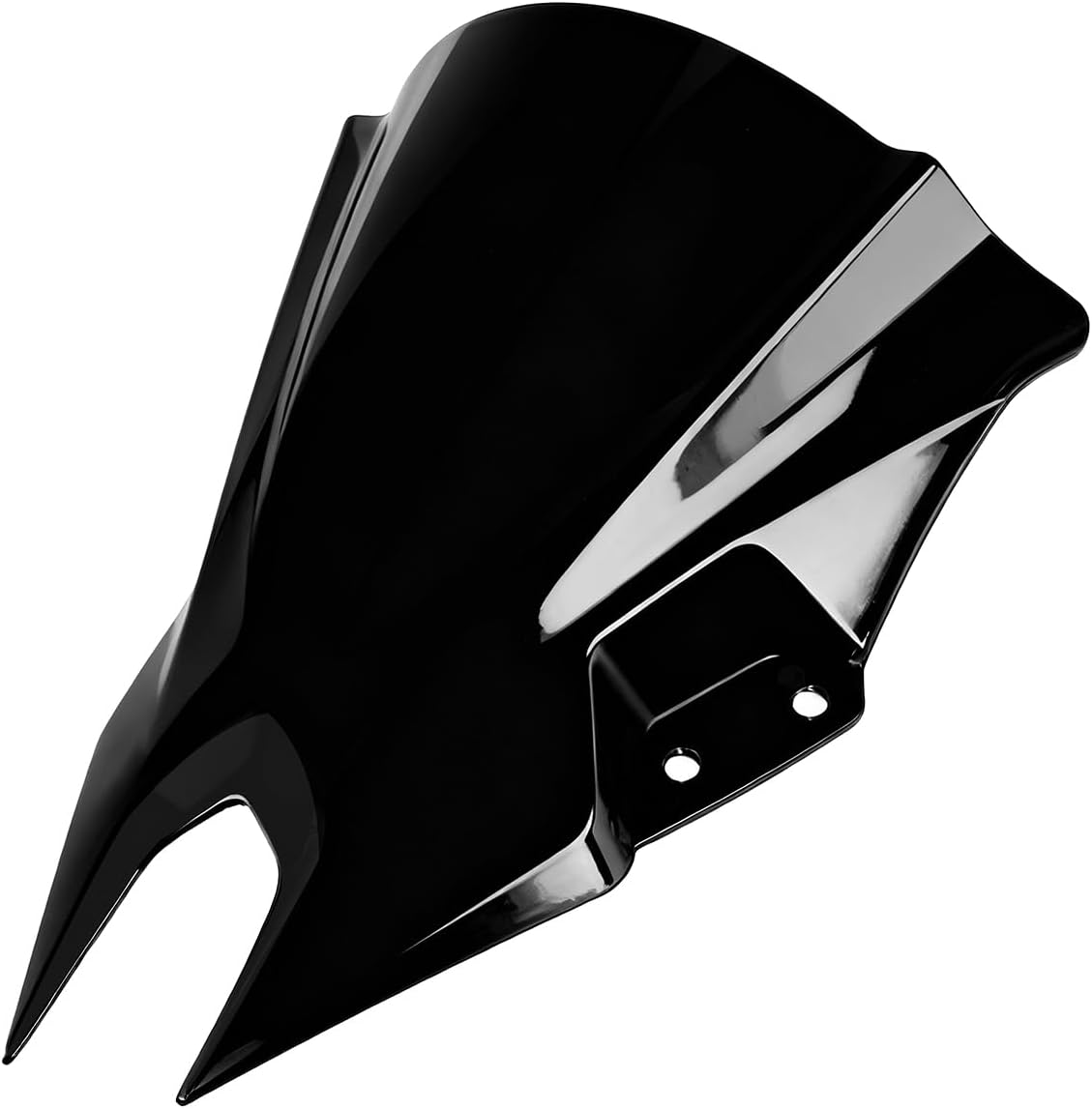 Motorcycle Front Windscreen Windshield for Kawasaki Ninja 500 2024 2025 2026 Morden Sport Wind Shield Screen Flyscreen Deflector Protector Fairing (Smoke)
