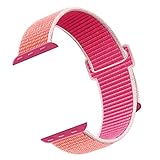 pomegranates ripe Dauerhaft und frei Größe: Stretch und flexibel mit doppelt gewebten Nylon- und Kunststoffverbindern. Dieses Armband ist robust und langlebig. Perfekt für Damen- und Herrenhandgelenkgröße. 42mm Schlaufenband passt für Handgelenksgrößen von 5,7 bis 8,66 Zoll.