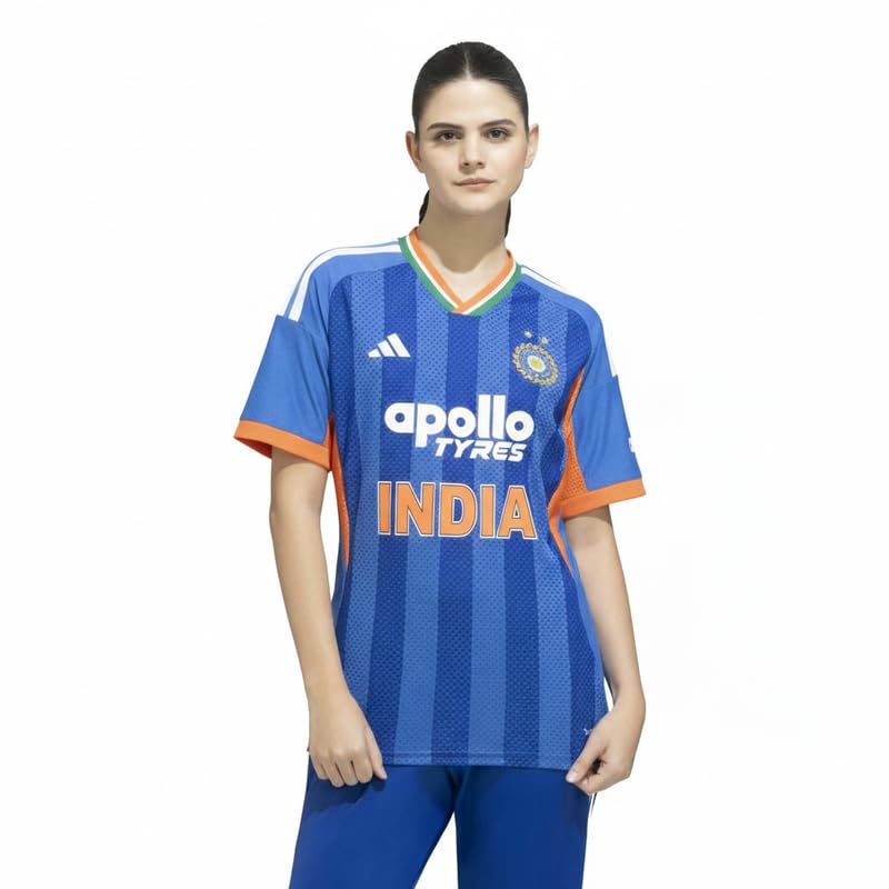 adidas Women Cricket Jerseys | INCRIT20I JS26W | Blue |-picture-10