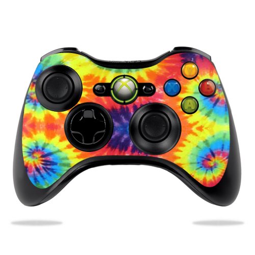 MightySkins Skin Compatible with Microsoft Xbox 360 Controller - Tie Dye 2 | Protective, Durable, and Unique Vinyl Decal wrap Cover | Easy to Apply, Remove, and Change Styles | Made in The USA