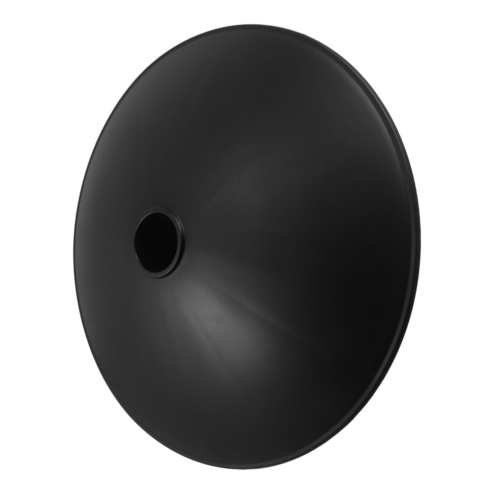Bodenplatte Schwenkbarer Gleiterfuß Schwarze Kunststoff 400mm Runde mit 5cm Mittelloch Robuste Ausstattung für Friseurstühle und Barhocker für Schönheitssalons
