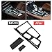 Tbest F10 Carbon Fiber M5 F10 Carbon Fibre Teim Center Consoles Car Interior Center Console Gear Shift Panel Cover for 5 Series F10 20 (Carbon Fiber)