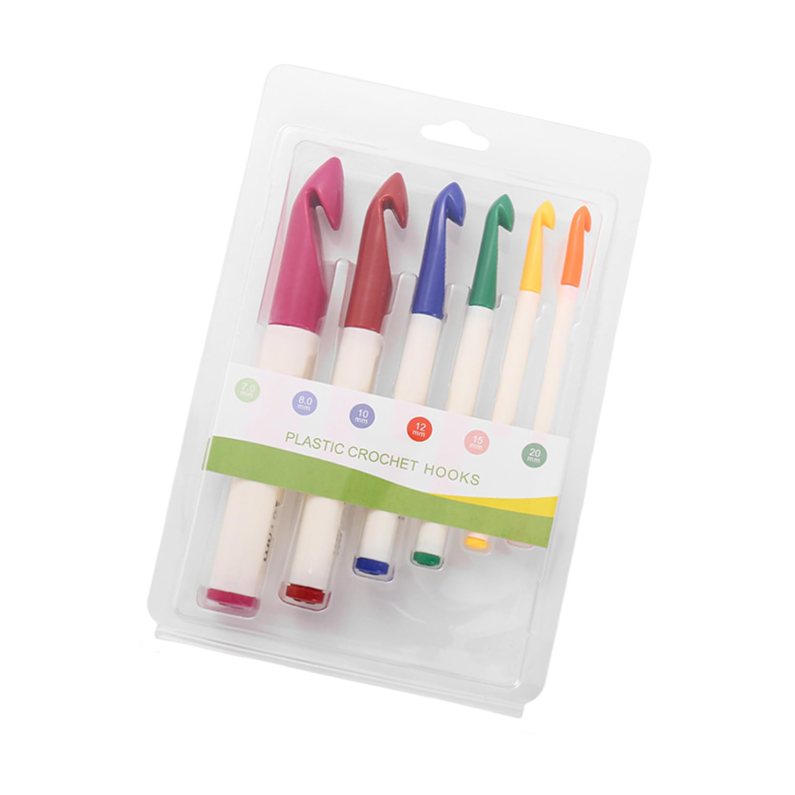Large Crochet Hook for Design to Reduce Hand Fatigue During Long Supplies Ergonomic Crochet Fasteners