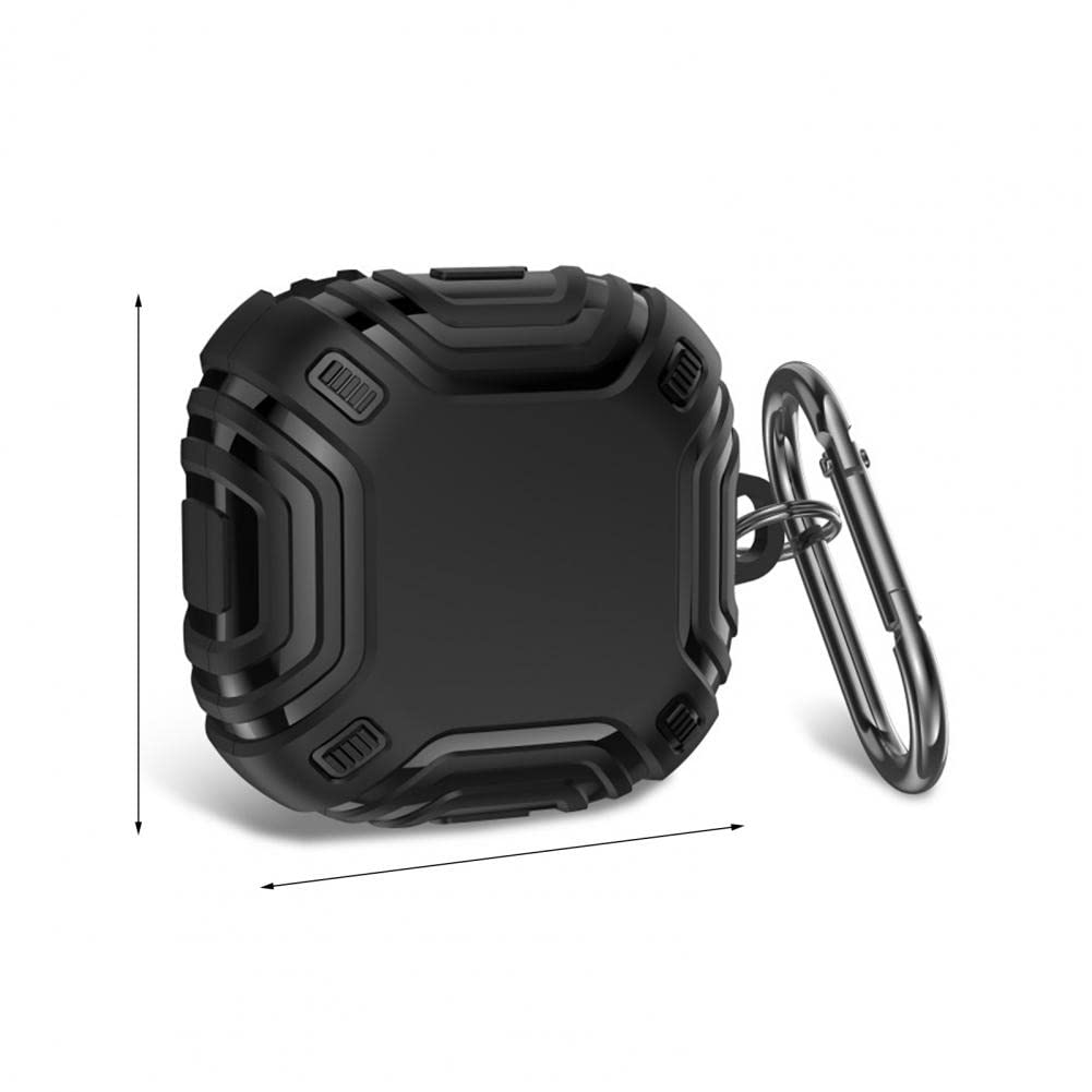 Coverzone Samsung Galaxy Buds Live ile uyumlu Kulaklık Kılıf Darbeye Dayanıklı Fundamental Sert Koruyucu Toz ve Kirden Koruyan Galaxy Buds Live ile uyumlu Kılıf Lacivert