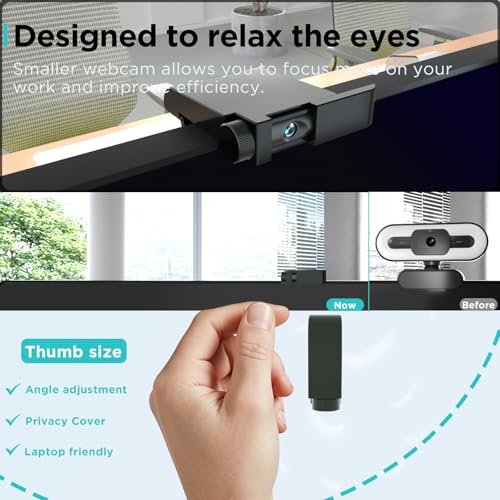 4K Web Camera with Microphone