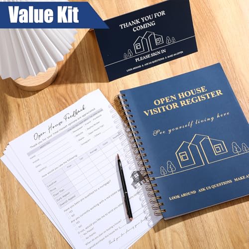 Panneaux de porte ouverte Buryeah kit de drapeaux et mât avec carnet de notes - 5