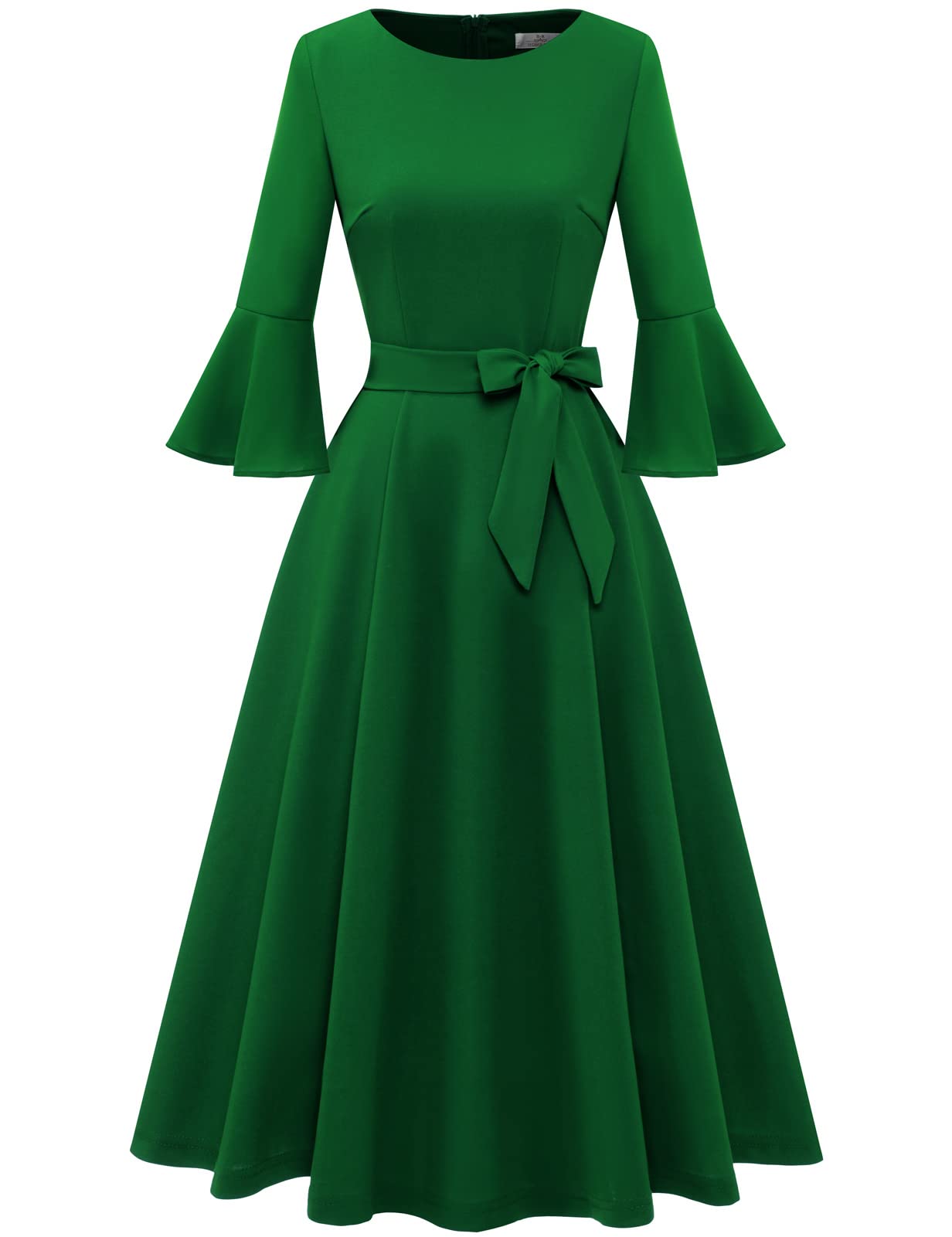 HomRain Women's Church Dresses Cocktail Tea Party Vintage Evening Dress