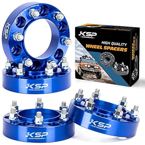 KSP 1.5in Tacoma Wheel Spacers, 6x5.5(6x139.7mm) Aluminum Wheel Spacer with Hub Lip Compatible with Toyota Tacoma 4runner Pre-Runner, 4pcs 38mm Forged Tire Spacers M12x1.5 Thread Pitch 106mm Hub Bore Cover