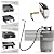 DOZYANT 6 Feet Propane Regulator and Hose, QCC1 Universal Grill Regulator Replacement Parts with 90 Degree Elbow Adapter for Blackstone 17 inch and 22 inch Tabletop Griddle Camper Grill