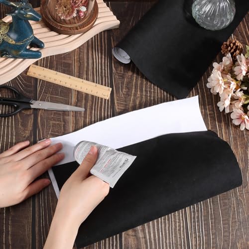 CRASPIRE 2Pcs 51x11.8 Linen Book Cloth 4 Color for A4-A8 Books Binding Fabric Surface Paper Backed Bookcover Books Album Scrapbooking Archival DIY Covering Protector Bookcloth Bookbinding Supplies - Image 4
