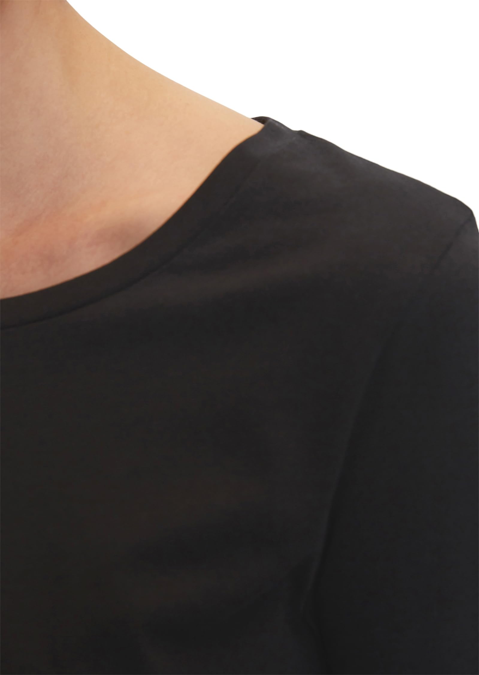 Marc OߴPolo Mujer Camiseta de Manga Larga de algodón orgánico con Mangas 3/4