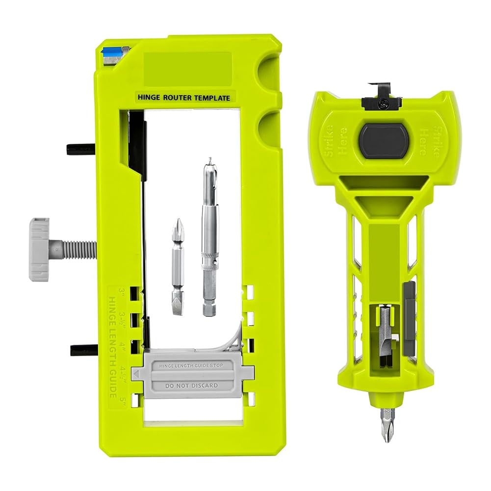 Viopder Door Hinge & Door Installation Kit, Door Hinge Mortiser Template, Door For Accurate Chiseling And Scoring