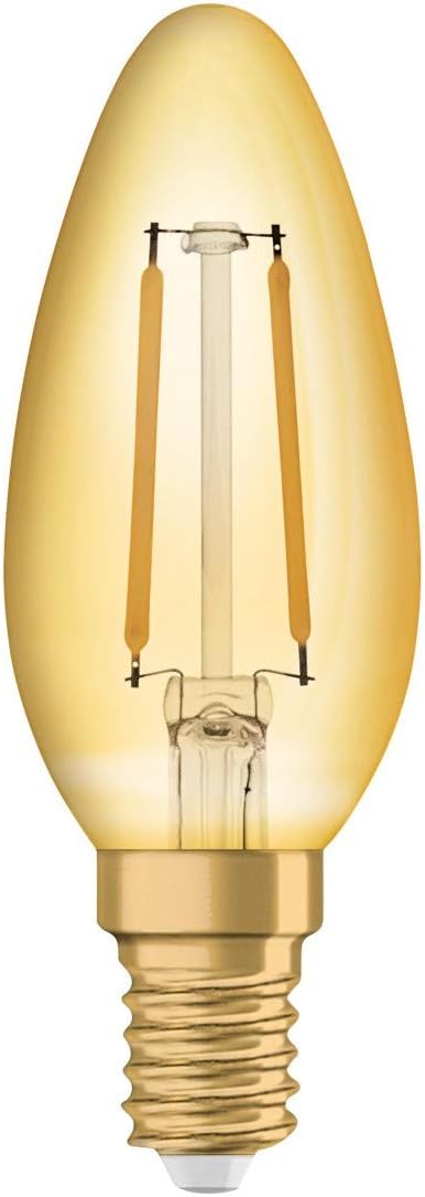 OSRAM LED lamp , Base: E14 , Warm White , 2400 K , 2.50 W , replacement for 22 W Incandescent bulb
