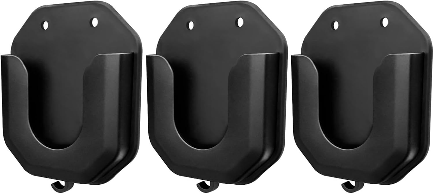 4Pcs None Drill Bracket Indoor Camera Stand with Wire Hook Design