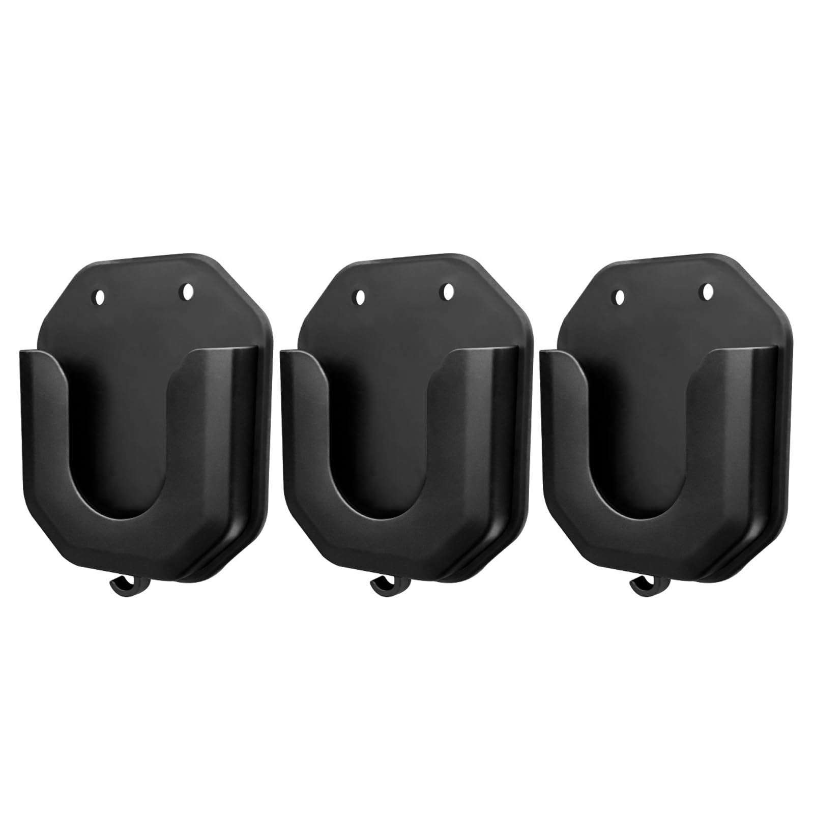 4Pcs Secure Adhesive Mounting Brackets Holder Stand None Drill Wall Mount Bracket Indoor Camera Stand Easy to Use Secure Adhesive Mounting Brackets Holder