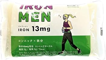 Amazon.co.jp: 【糖質脂質0gで0kcal】鉄分が摂れるこんにゃく麺
