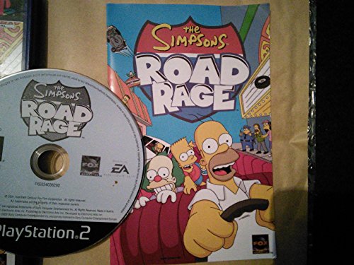 Jeu Simpsons Road Rage pour PS2 version import anglais