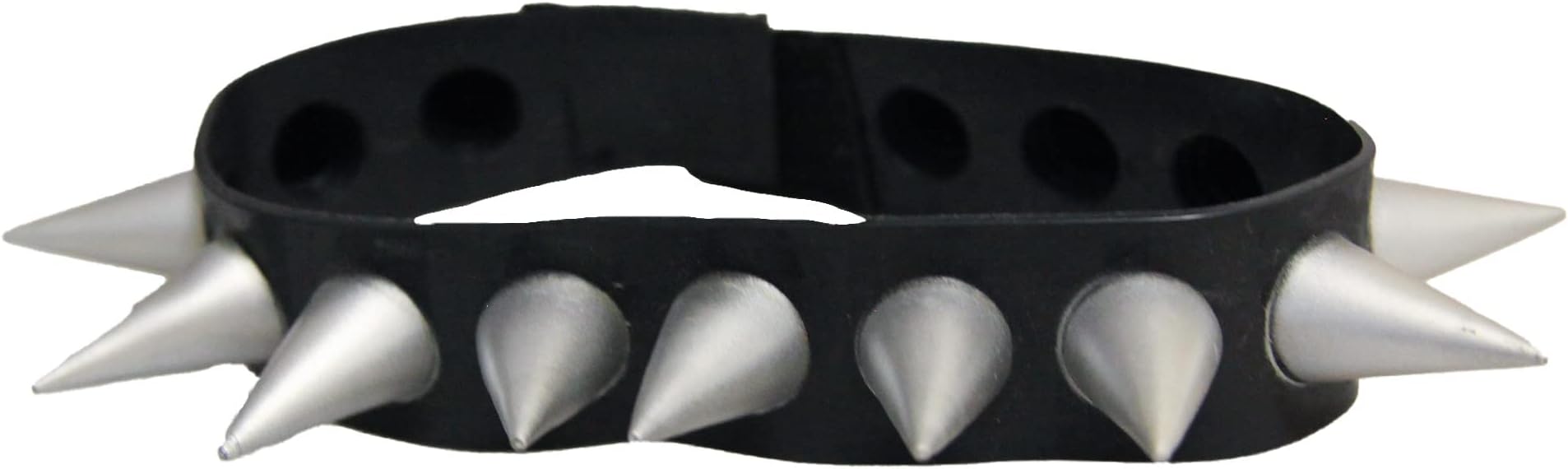 BA435 Spike Choker, Silver, One Size