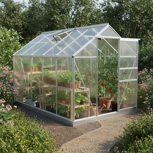 Zelsius Aluminium Gartengewächshaus - 2