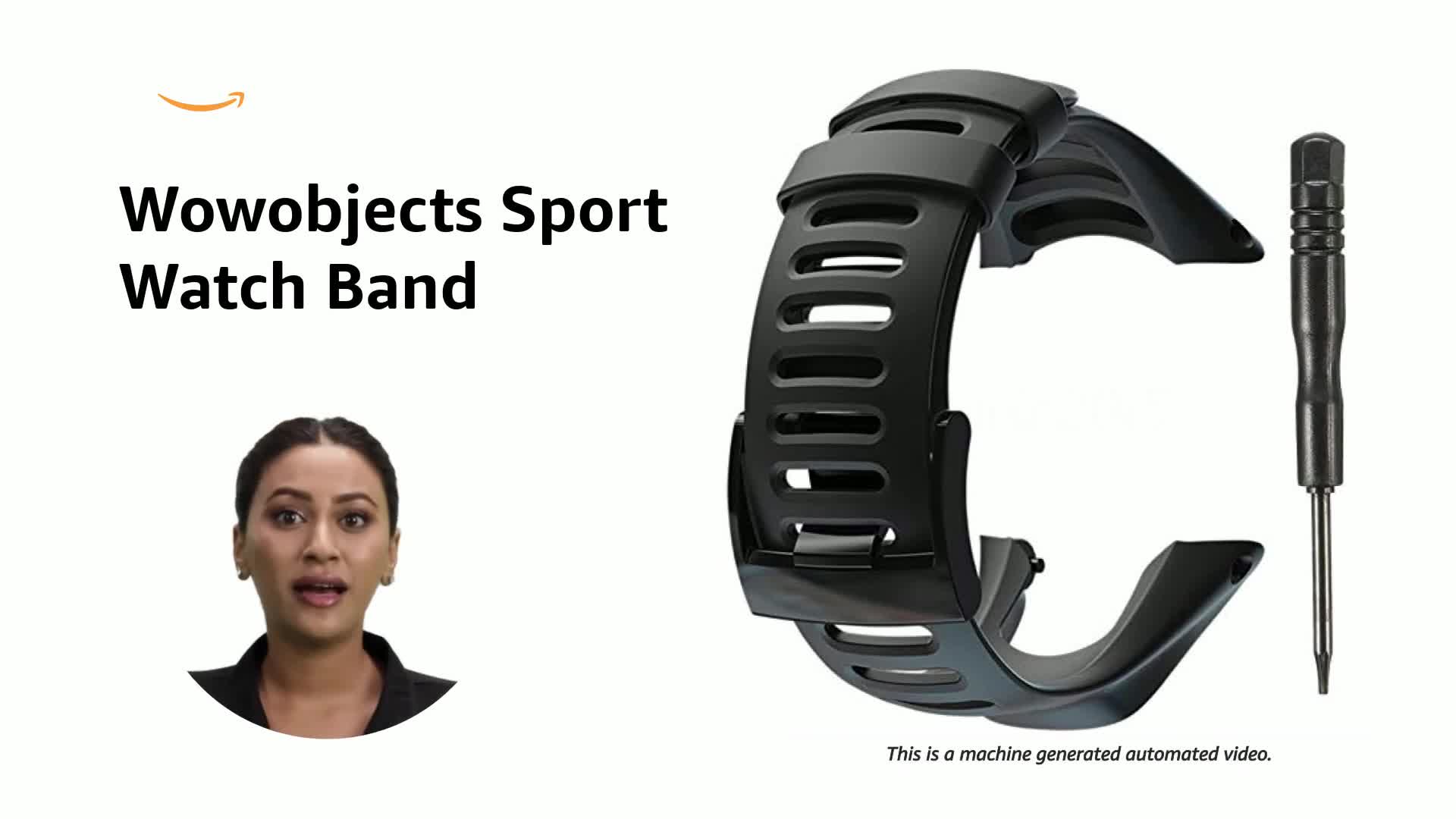 Wowobjects® Sport Bracelet Black Rubber Watch Strap Band Breathable Replacement Loop SS019474000 waterproof sweat proof Compatible with SUUNTO AMBIT2 S RED/AMBIT3 : Amazon.in: Electronics