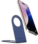 Twelve South Curve Nano – Portable Adjustable Phone Stand, Sleek Foldable Design for iPhone, Android, Smartphones – Hands-Free Viewing, Travel-Friendly, Compact for Desk, Home, Office, Dune