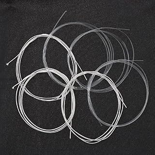 MuzcYM 6pcs Cordes de Guitare Classique Cordes de Guitare en Nylon 028-043, Fil Plaqué Argent, Noyau de Cordes en Nylon - Les Beatles, Paul McCartney, John Lennon, RIngo Starr, George Harrison
