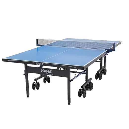 JOOLA NOVA Plus Pro Table Tennis Table with Waterproof Net Set | All Weather Aluminum Composite Ping Pong Table for Tournament Quality Play | Indoor & Outdoor Compatible | 10 Minute Easy Assembly