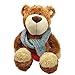 Echarpe Ourson poupée Nounours Peluche bienveillant Ours marionnette poupée de Presse poupée 120 cm Marron