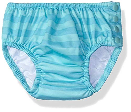 Kiko & Max Baby Girls' Infant Three-Pack Absorbant Reusable Swim Diaper (Medium) #TOP3
