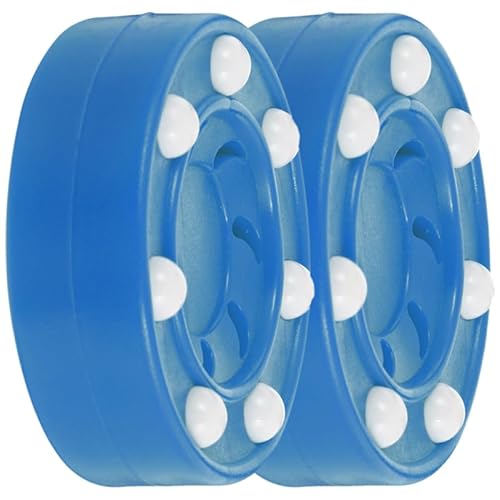 ifundom 2stücke Inline Hockey Pucks Für Training Und Spiel Professionell Robust Und Gleitfähig Geeignet Für Damen Und Herren Zubehör Für Straßeneishockey Und Trockentraining