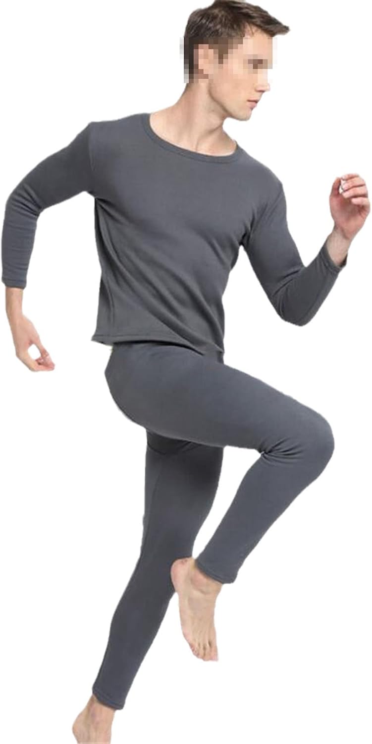 Men Thermal Underwear Winter Thick Fleece Warm Sets