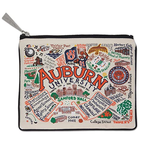 Catstudio Auburn University Collegiate Zipper Pouch Purse | Holds Your
