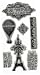 Graphic 45 Worlds Fair 2 Cling Stamps