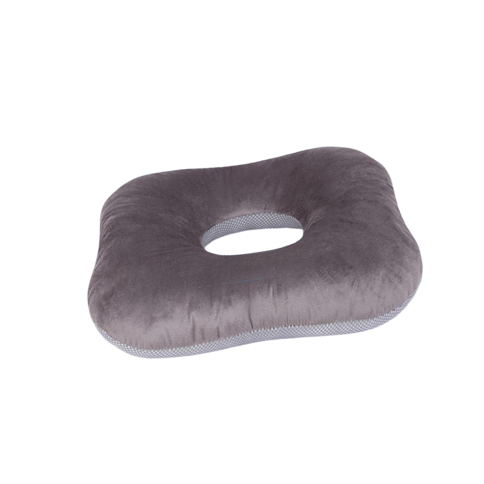 Coussin anti-escarres beignet pour coccyx, siège respirant café