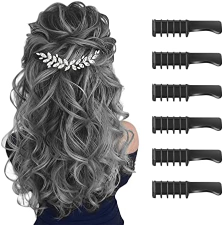 Hair Chalk for Kids Girls Gifts, MSDADA Temporary Bright Hair Color Dye for Kids Gifts for Girls Age 6 7 8 9 10-12+ Colour Hairspray for Halloween Christmas New Year Birthday Party Cosplay DIY(Black)