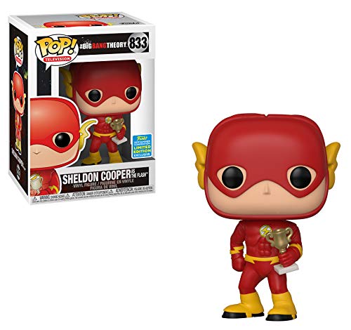 Funko POP TV: Big Bang Theory - Sheldon as Flash (Justice League Halloween) - Summer Convention Exclusive