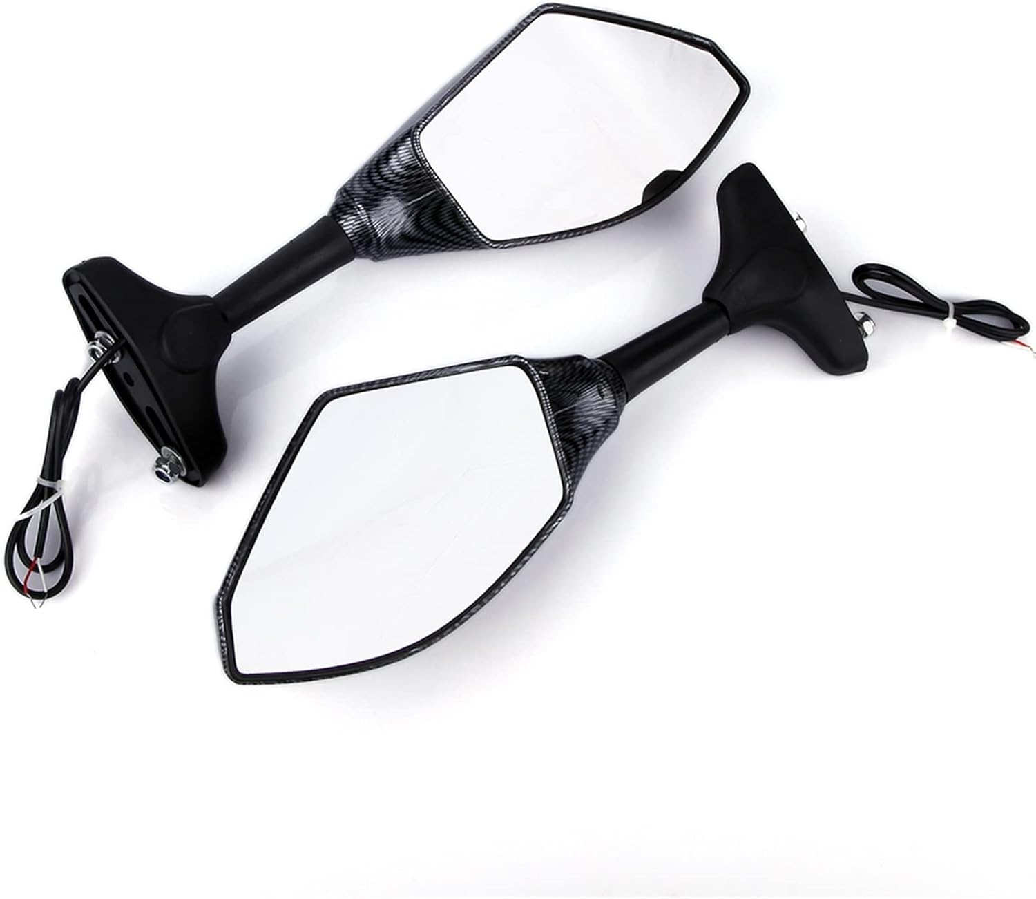 オートバイ バックミラー カワサキ用 ZX750 用 ZX7 用 ZX7R 忍者 250R