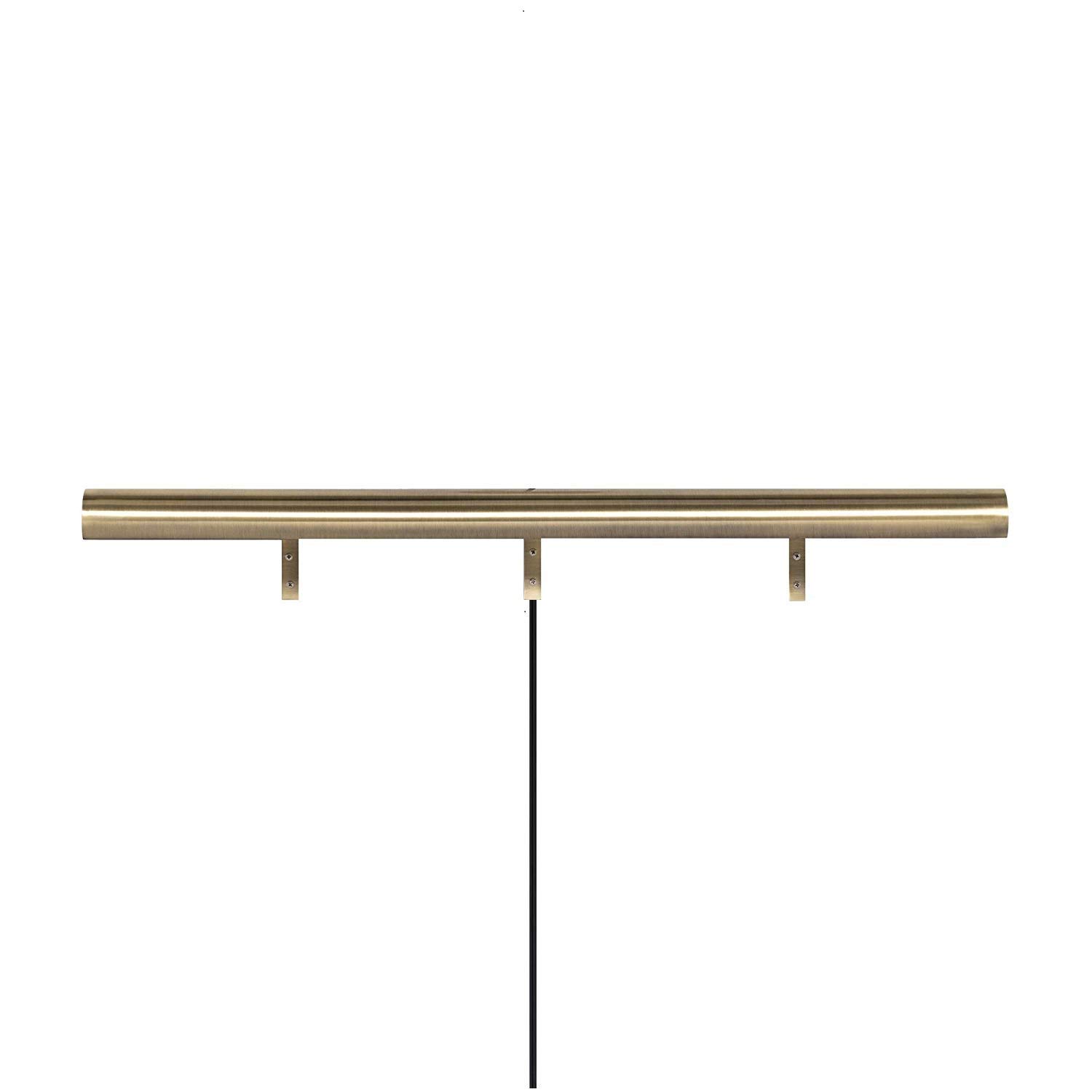 Upgradelights 36 Inch Longer Size Adjustable Plug-in Picture Lamp (Antique Brass)