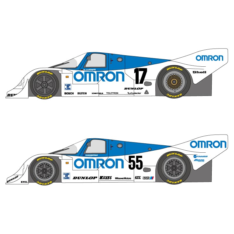 Amazon | SHUNKO MODELS 1/24 オムロン962C 1988-89 デカール